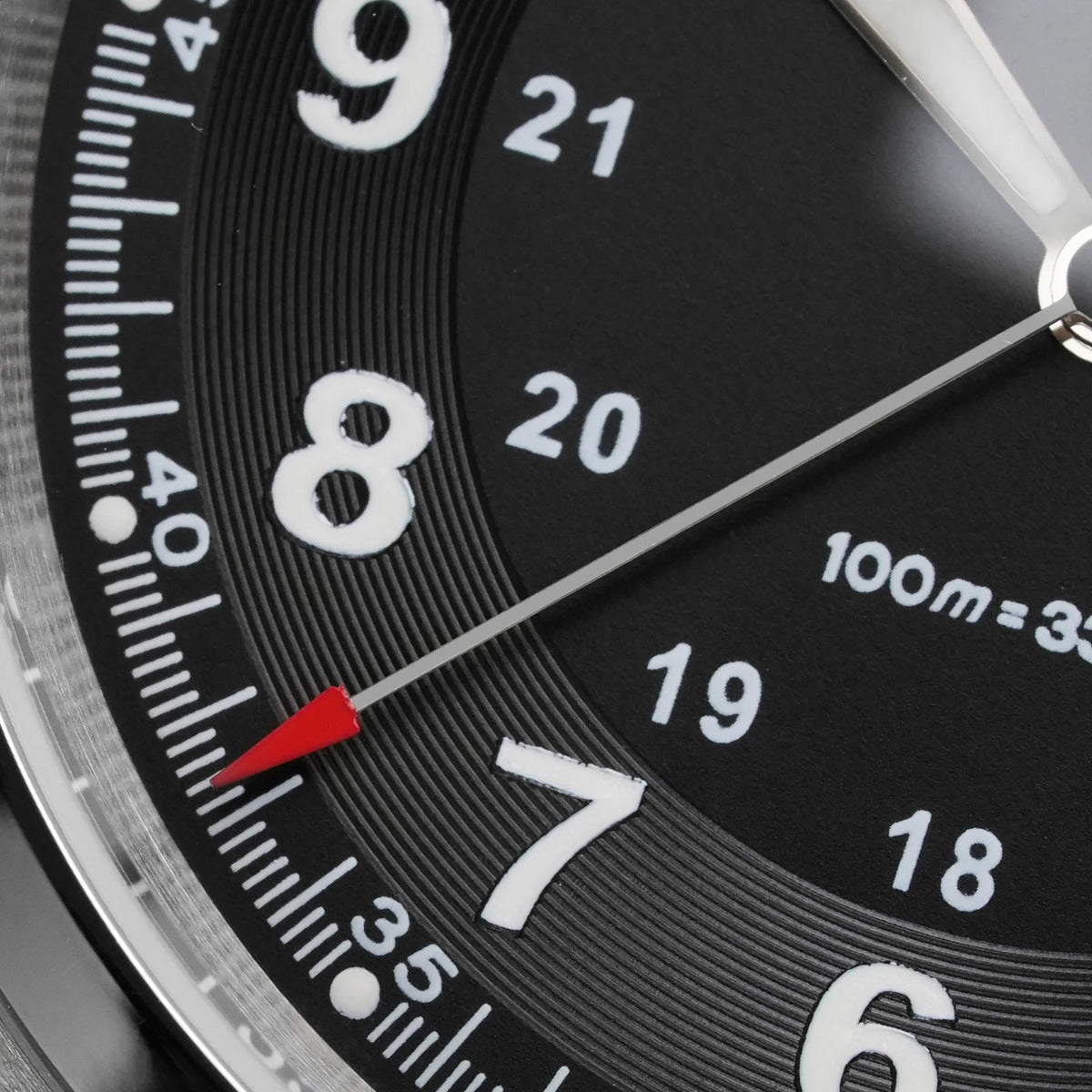 Relógio de quartzo Militado ML08 com movimento Ronda 515, vidro de safira abaulado, relógio de pulso BGW9, luminiscente, resistente à água até 10 bar, 38 mm, relógios para homem