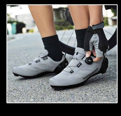 Unisex New Cycling Shoes Professional Lightweight Luxyry Original Road Rubber MTB Racing Bicycle Fashion Bike Street Sports