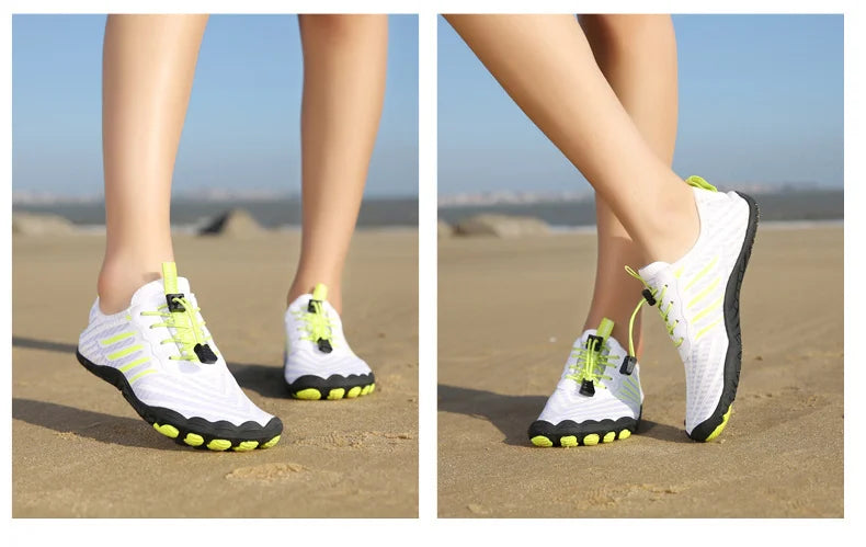 Men Women Water Shoes Aqua Shoes Drainage Beach Sports Swim Sandals Quick Dry Boating Barefoot Diving Fishing Surfing Sneakers