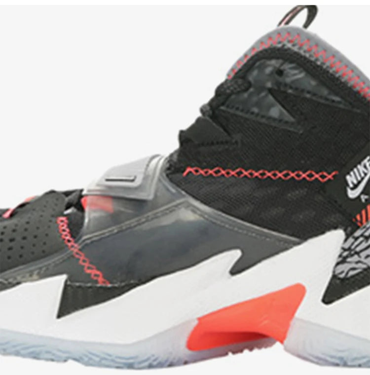 Nike Authentic Autumn Winter Men's Mid-Top Sports Cushioned Wear-Resistant Basketball Shoes CD3002-006