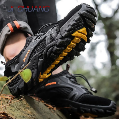 39-50 Water Shoes Men Quick Drying Swim Beach Aqua Shoes for Water Sport Diving Hiking Sailing Travel Sneakers  mountaineering