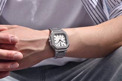 2026 New PAGANI DESIGN Square Quartz Luxury Watch For Men AR Sapphire Mirror Japan Movt Man watch Luminous 316L All Steel Watch