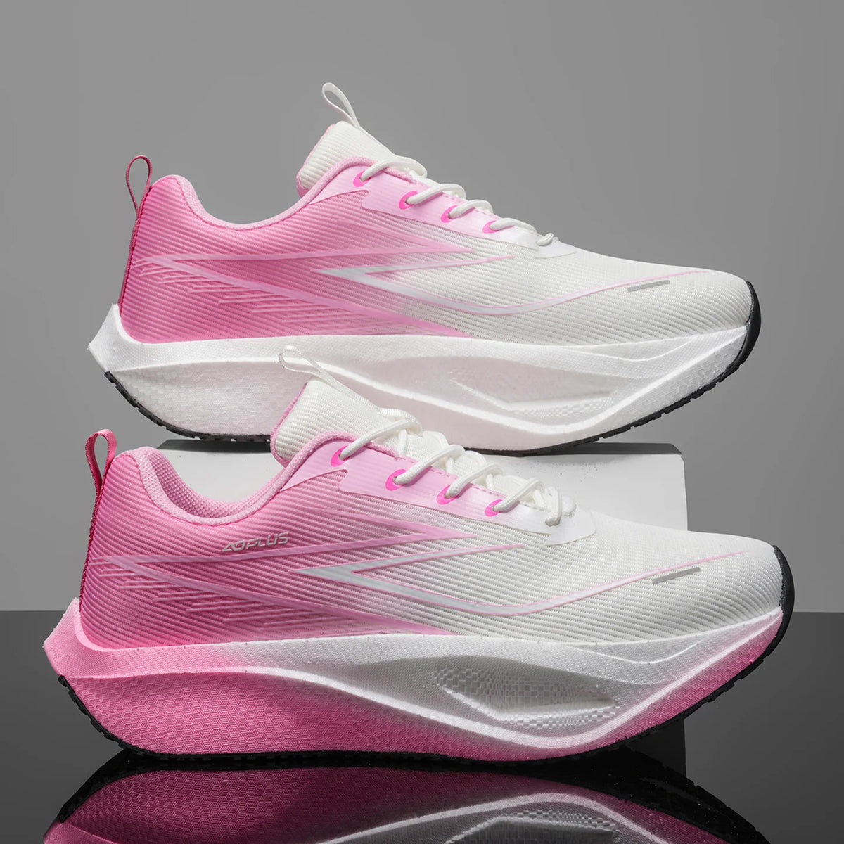 Unisex Sports Shoes Trendy Mesh Breathable Professional Running Shoes Outdoor Fitness Comfortable Lace Up Sports Shoes for Men