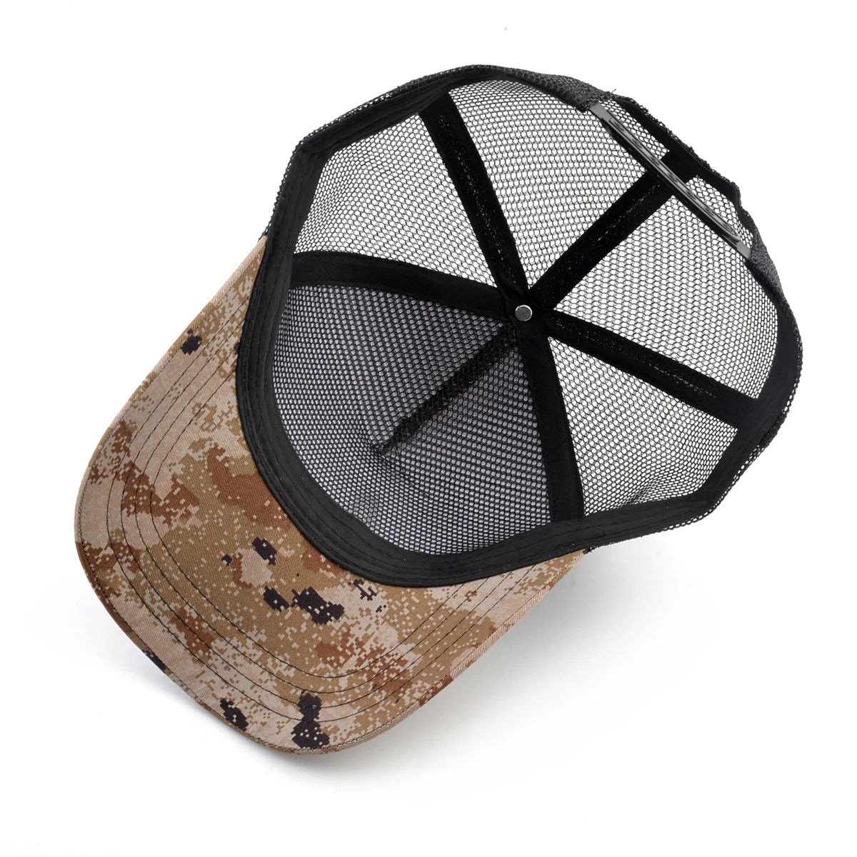Boné trucker fashion com patch de cabra bordado, para as quatro estações, snapback ajustável com pala, para homem e mulher