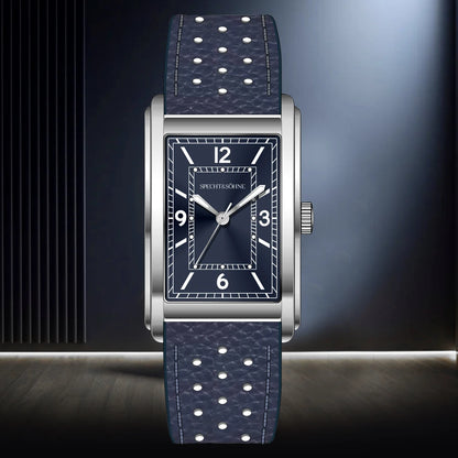 2025 New High Quaity 27MM Specht & Söhne Square Men's Watch Sweep VH31 Movt Steel Reloj Hombre Sapphire Crystal Waterproof
