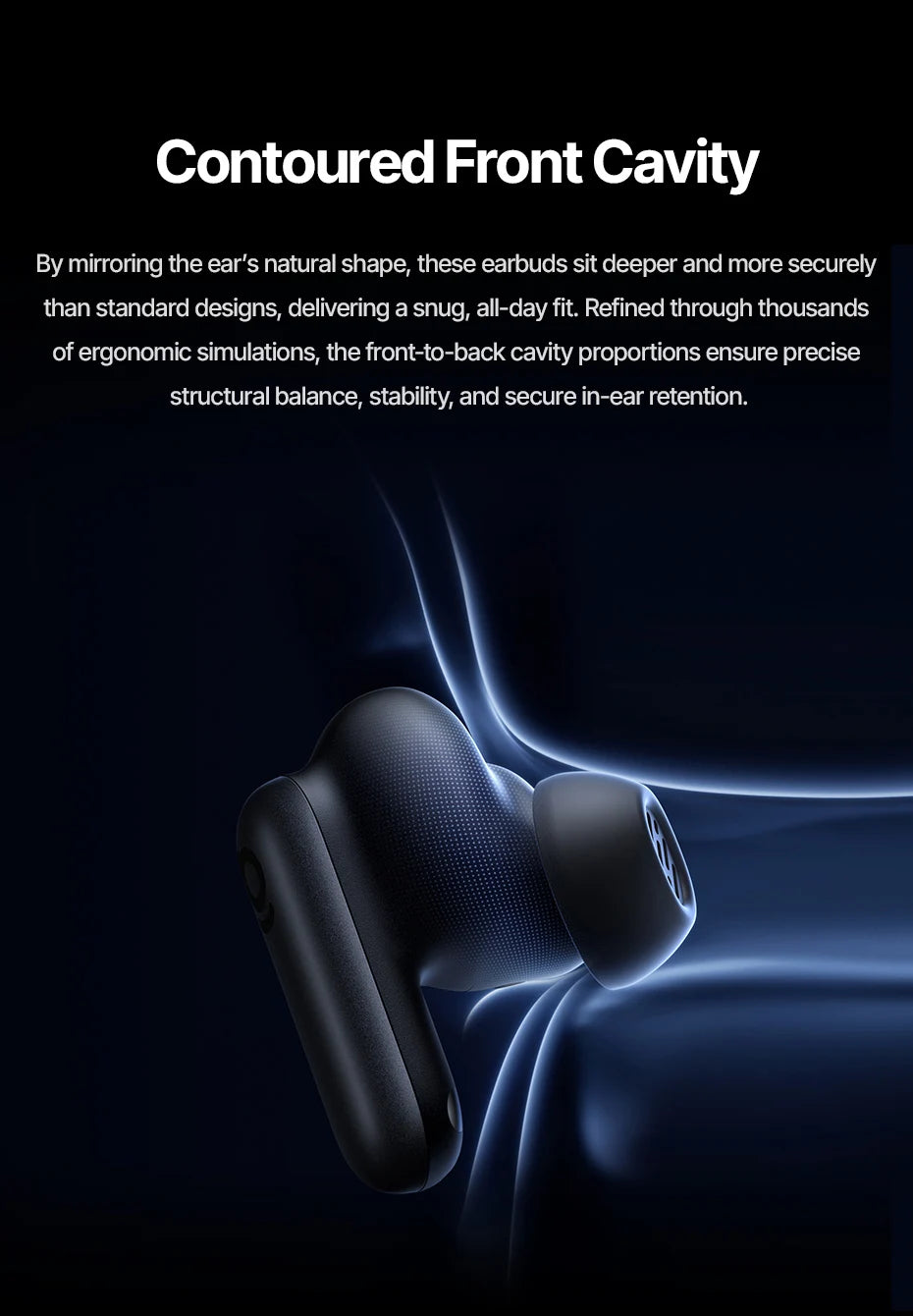 Baseus Inspire XP1 Wireless Bluetooth 6.1 ANC Earbuds – -50dB Adaptive Noise Cancelling, Dolby Audio, 6 Mic ENC, Sound by Bose Premium TWS Earphones