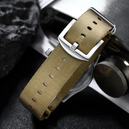 MILITREK 2026 New Military Retro Men'S VH31 Quartz Watch 37mm Sapphire Stainlesssteel 100m Waterproof C3 Luminous Reloj Hombre
