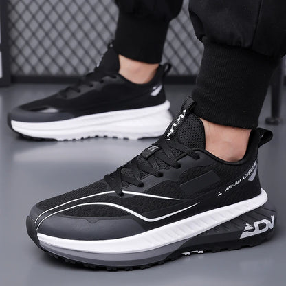 Walking Shoes Men Outdoor Non-slip Good Quality Trendy Flat Wear-Resistant Breathable Sneakers Casual Sport Running Shoes Man