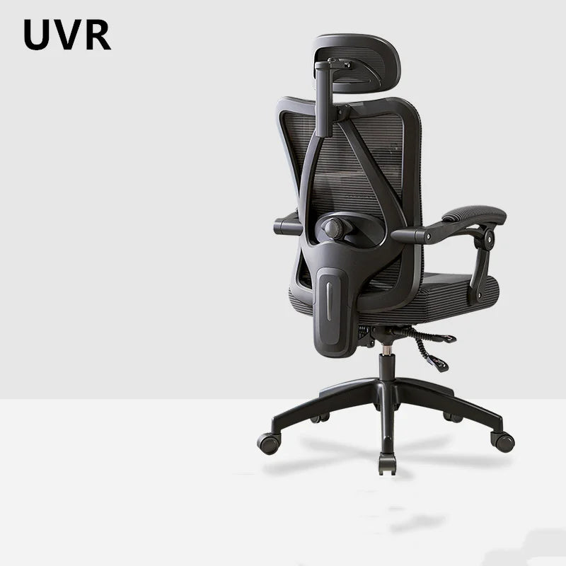 UVR Ergonomic Office Chair Adjustable Height Swivel Executive Chair with Armrest, Comfortable Gaming Desk Chair for Home Office & Work
