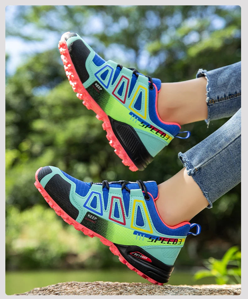Women Waterproof Hiking Shoes Men‘s Big Size To 48# Outdoor Trainers Trekking Sneakers Climbing Trekking Hunting Tactical Sneake