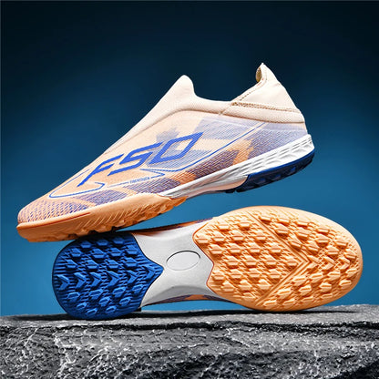 Men Soccer Shoes Cleats FG/TF Professional Original Women Football Boots Society Grass Indoor Training Unisex Non Slip Sneakers