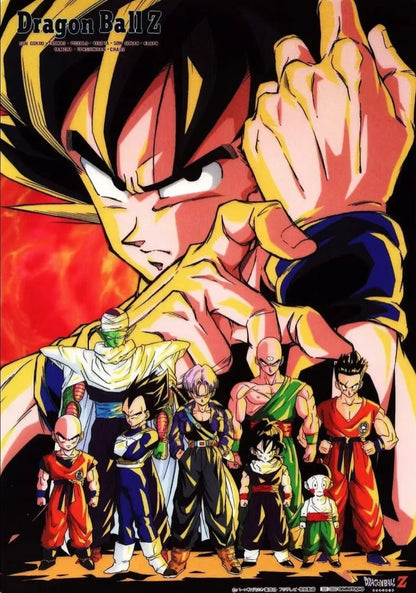 Dragon Ball GOKU Peripheral Printed T-shirt Bandai Loose Men's and Women's Summer Sweating Breathable Sports Short Sleeve