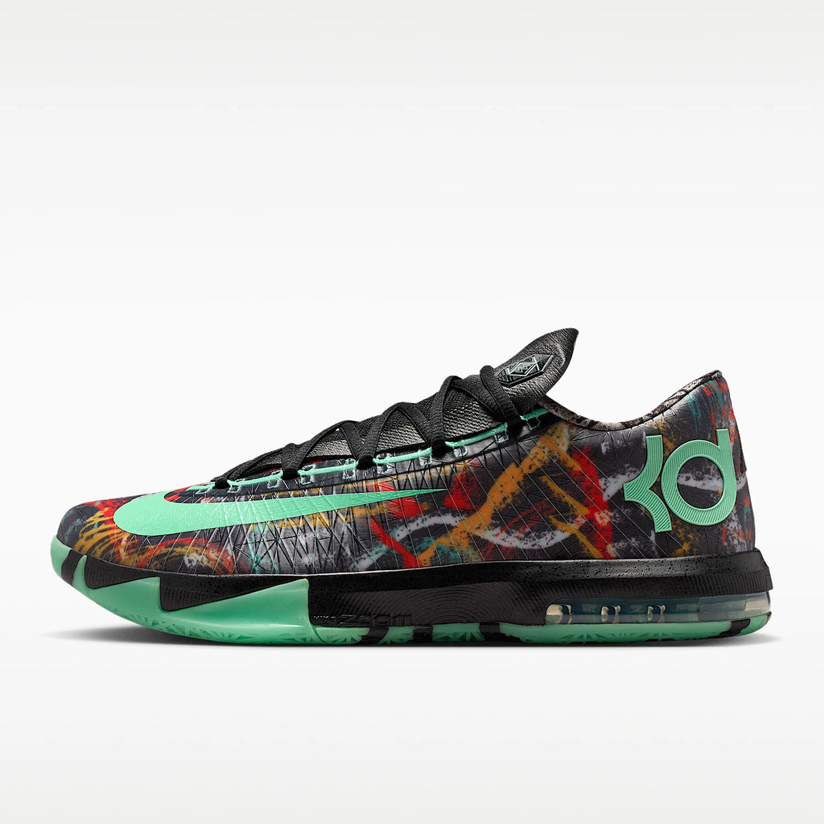 Nike Authentic Zoom KD 6 Men's Trendy Retro Rebound Basketball Shoes FQ8356-900