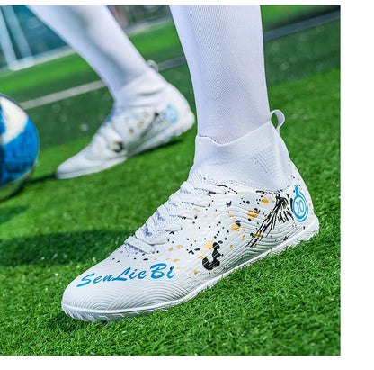 New Men Professional Soccer Shoes Non-slip Football Boots Unisex Breathable Futsal Sports New Cleats Drop Shipping Ultralight