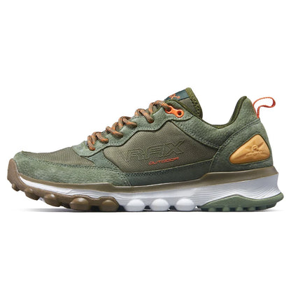 Rax Cowhide Hiking Shoes Men Outdoor Mountain Antiskid Climbing Sneakers wram Lightweight Trekking boots Sports casual shoes