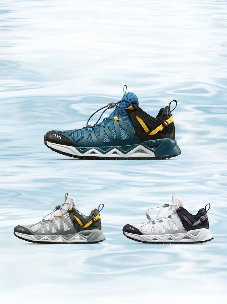 RAX New Men Women Summer Hiking Shoes Breathable Upstream Shoes Trekking Aqua Shoes Outdoor Fishing Camping Sneaker Men