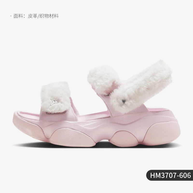 Nike genuine Jordan women's fashionable thick soled wear-resistant casual sandals HM3707-606