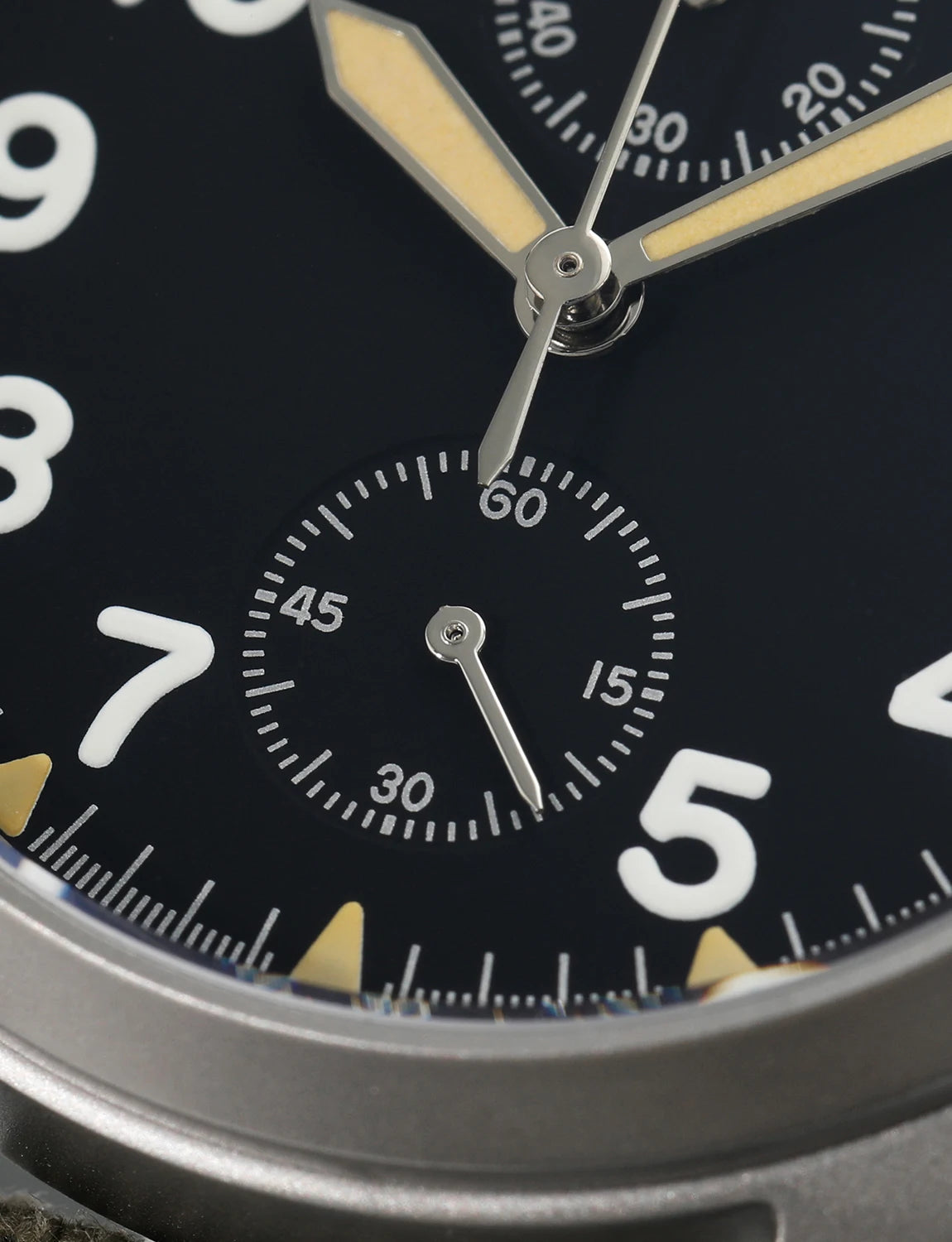 Militado ML1868 Watch - VK61 Quartz Movement 100m Waterproof Watches Men Stainless Steel Chronograph Sapphire Crystal Wristwatch