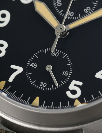 Militado ML1868 Watch - VK61 Quartz Movement 100m Waterproof Watches Men Stainless Steel Chronograph Sapphire Crystal Wristwatch