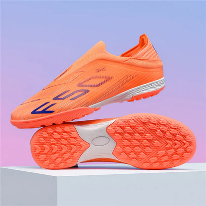 New Men Sneakers Match Grass Cleats High-quality Soccer Shoes Futsal Football Boots Non-Slip Indoor Hot-selling High-top Outdoor