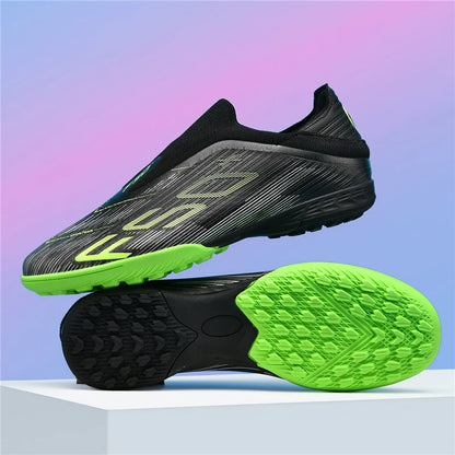 New Men's Football Boots Non Slip Comfortable Soccer Shoes Turf Ultralight Fg Grass Cleats Futsal Sport Indoor Adult Non-Slip