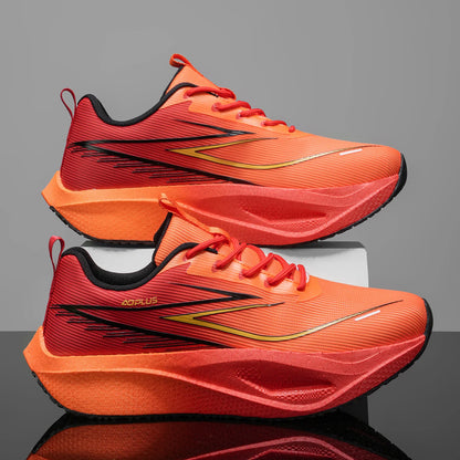 Unisex Sports Shoes Trendy Mesh Breathable Professional Running Shoes Outdoor Fitness Comfortable Lace Up Sports Shoes for Men
