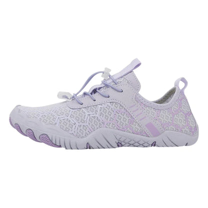 Women Men Aqua Shoes Upstream Wading Water Sneakers Quick Dry Beach Barefoot Outdoor Upstream Wading Water Sports Swimming Shoes