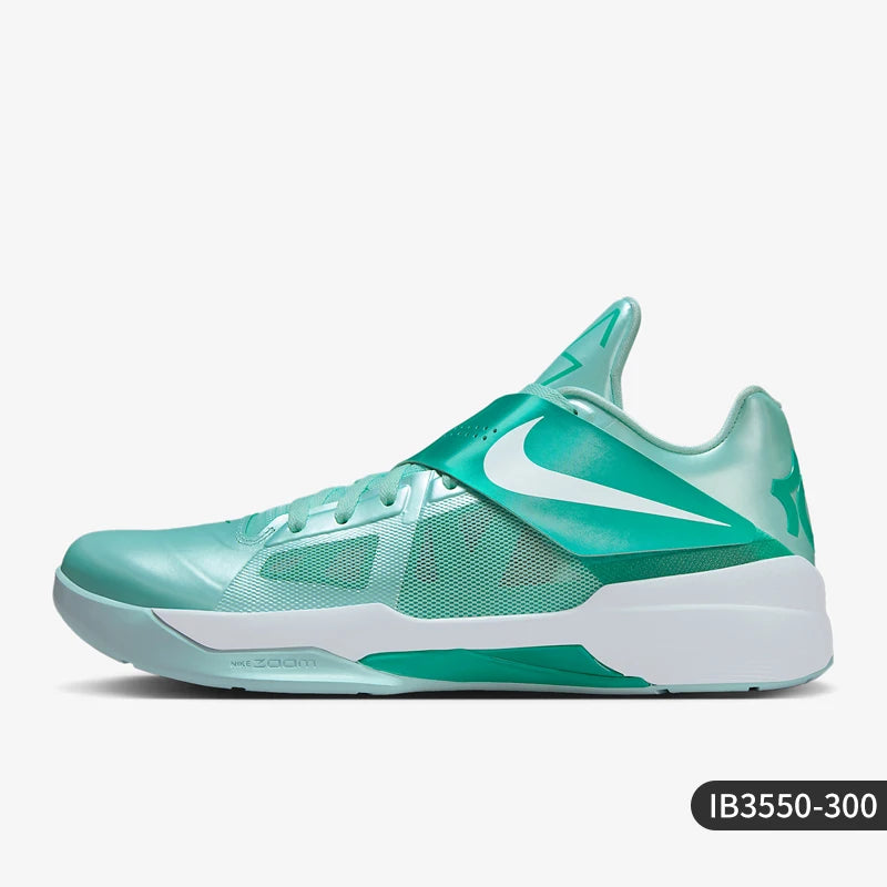 Nike Authentic Zoom KD 4 Men's Cushioned Wear-Resistant Sports Basketball Shoes IB3550-300