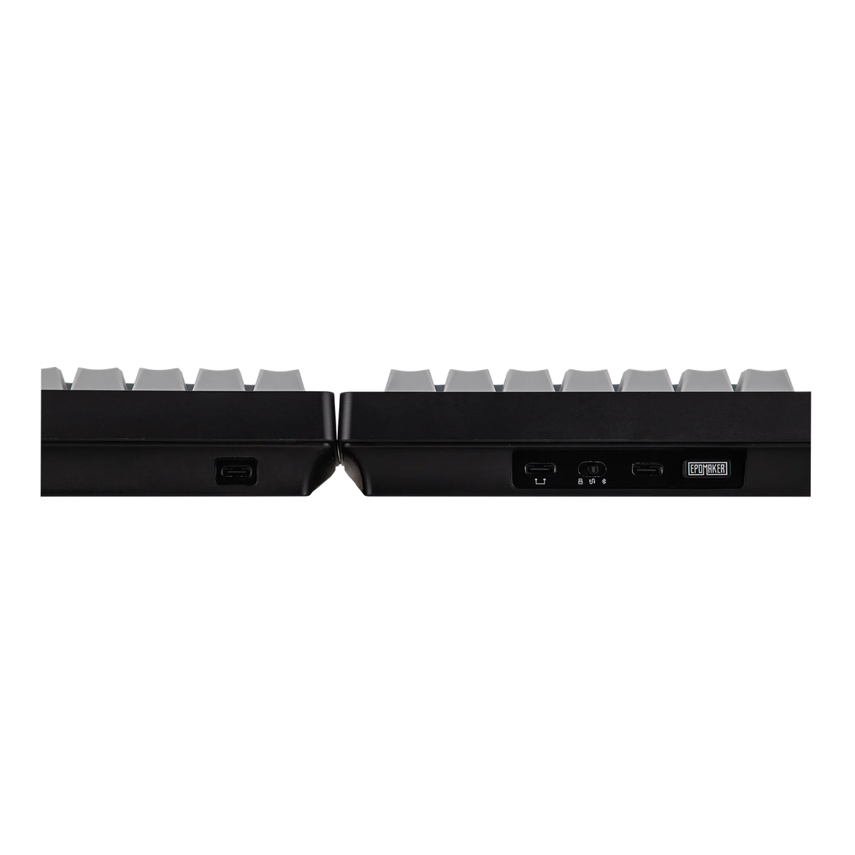 EPOMAKER Split70 QMK/VIA 70% Split Layout Wired/BT/2.4Ghz Wireless Mechanical Keyboard with Programmable Knob Mac Modifier