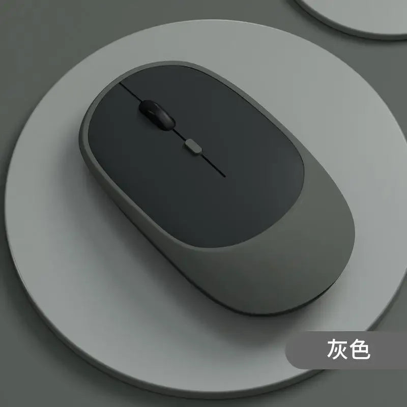 Ratón inalámbrico Lenovo USB recargable ergonómico con DPI ajustable, silencioso, 2.4G Bluetooth óptico, para gaming y oficina