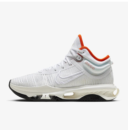 Nike genuine 2024 New Men's Cushioning Breathable Mid-top Basketball Shoes DJ9432-500