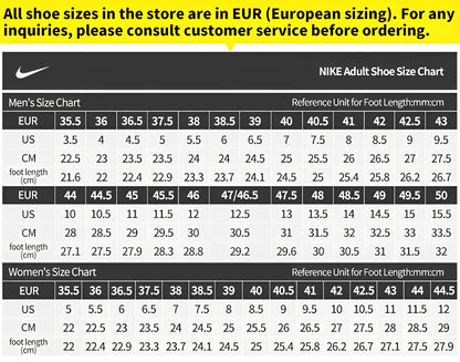 Nike Official Genuine 2024 Autumn/Winter New Men's Shock Absorption Road Running Shoes HQ0265-400