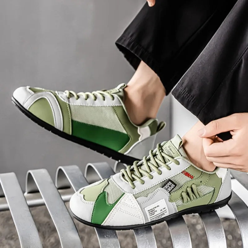 High Quality Shoes for Men Summer New Mesh Breathable Youth Leisure Running Sneakers Walking Men Shoes Light Sneakers Zapatillas