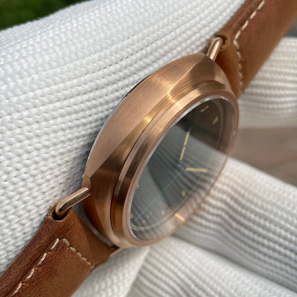 STEELFLIER Official SF760S Luxury Bronze Mechanical Watch NH35 Movt Sapphire Crystal Swiss Luminous 20Bar Waterproof Wristwatch