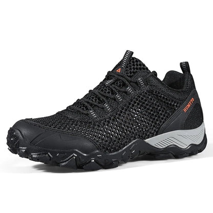 HUMTTO Shoes for Men Non-slip Sports Breathable Summer Hiking Shoes Man Outdoor Luxury Designer Trekking Climbing Mens Sneakers