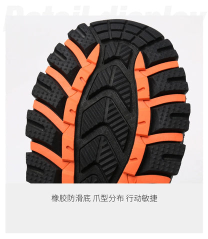 Brand Hiking Shoes Men Mesh Breathable Travel Shoe Outdoor Waterproof Hunting Fishing Shoes Mountain Off-Road Riding Sports Shoe