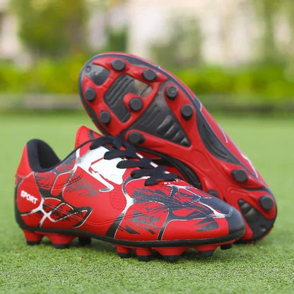 New Men Soccer Shoes Kids Cleats Grass Adult Professional Football Boots Ultralight Non-Slip Boys Training Shoes