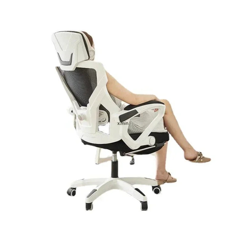 Ergonomic Computer Office Chair with Adjustable Height, Rotating Swivel Design, Comfortable Reclining Boss Chair for Home Office, Study & Gaming