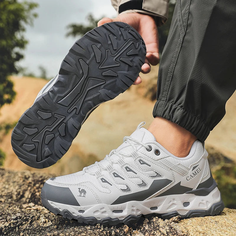 Men Women Hiking Shoes Non-slip Trekking Outdoor Sneakers Sports Shoes Camping Training Jogging Breathable Climbing Trail Shoes