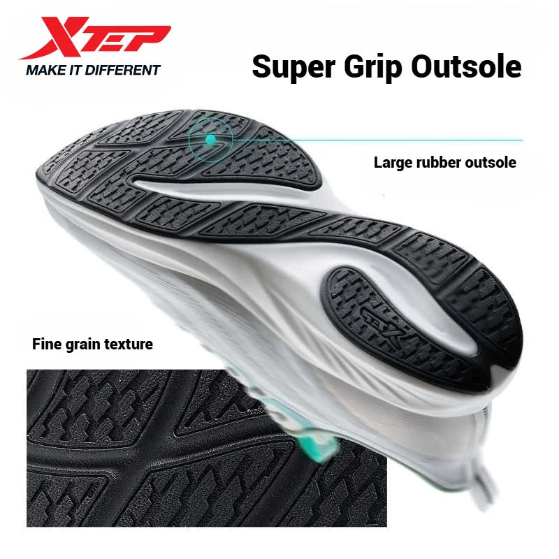 Xtep Light Wing 3 Running Shoes For Men 2025 Summer Fashion Cushion Shock Absorption Lightweight Advanced Sneakers 875219110034