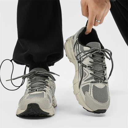New Men Casual Shoes Outdoor Breathable Running Fashion Walking Leisure Lace-up Jogging Loafers Brand Sneakers Blade Comfortable