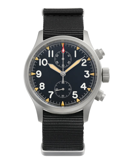 Militado ML1868 Watch - VK61 Quartz Movement 100m Waterproof Watches Men Stainless Steel Chronograph Sapphire Crystal Wristwatch