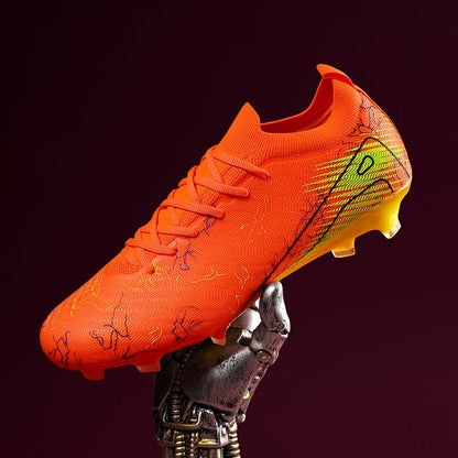 New Men's Football Boots Non-Slip Soccer Shoes Training Sneakers FG Top Quality Cleats Wholesale Drop Shipping Unisex Adult