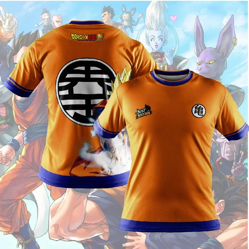 2026 Men's T-shirts Dragon Ball Z T-shirt Boys Clothes Children's Clothing Summer Short Sleeve Kids Cartoon Tee Tops Baby Boy
