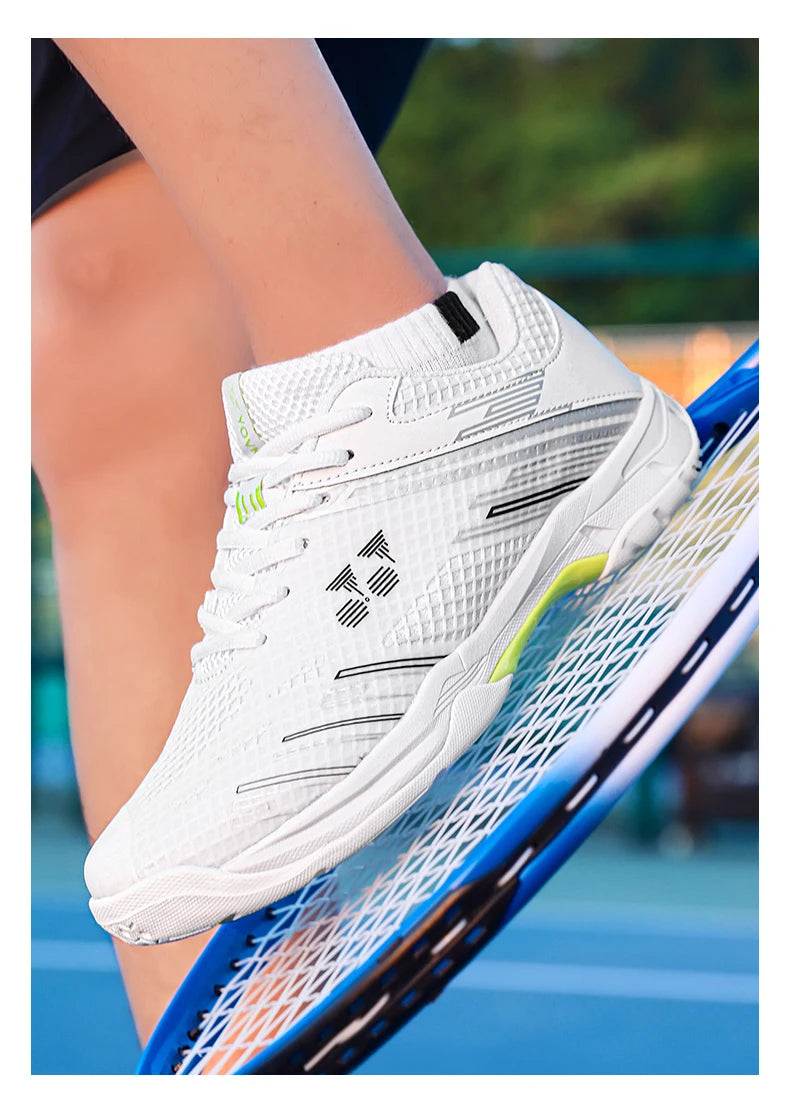 New Professional Badminton Shoes Sneakers Mens Breathable Anti-slip Tennis Sport Shoes for Men Women Training Sneakers