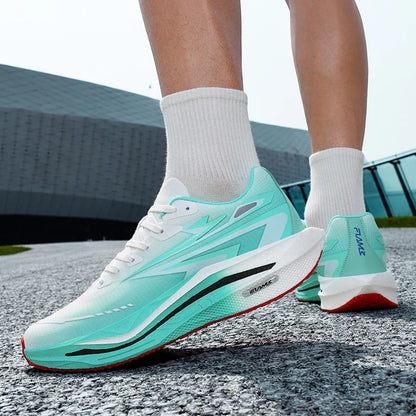 Unisex Sports Shoes Fashionable Lace Up Running Shock-absorbing Anti Slip Rebound Training Shoes 2026 New Outdoor Fitness Shoes