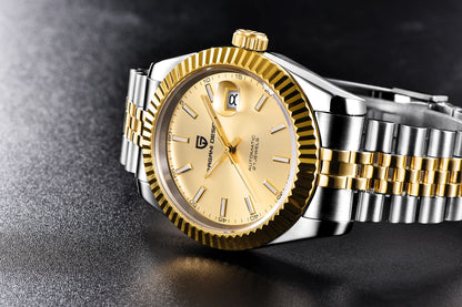 2026 New PAGANI DESIGN Watches Luxury Gold And Silver Mechanical Watches For Men Stainless Steel Sapphire Mirror Automatic Watch