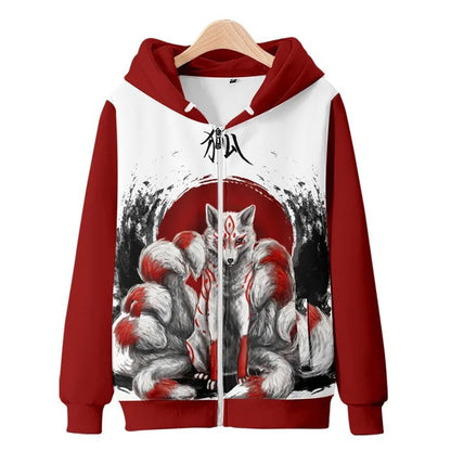 3D tištěné oblečení k čínskému novému roku – pánské mikiny s kapucí pro děti, módní mikina s motivem draka, cool streetwearový top