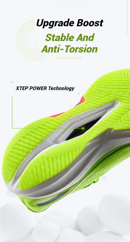 Xtep 360X 2.0 profesionální maratonské běžecké boty, pánské závodní sportovní tréninkové boty s karbonovou deskou a tlumením nárazů 975219110035