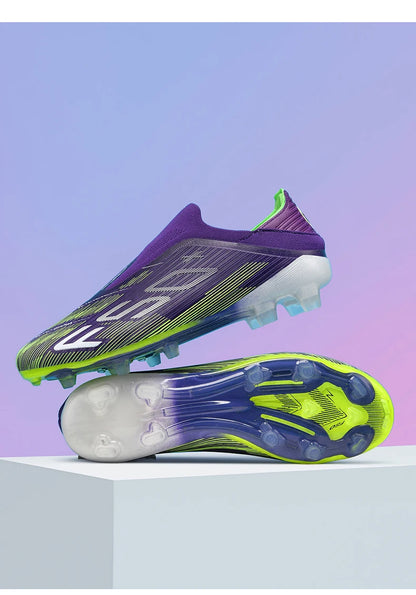 New Men Soccer Shoes High-quality Cleats Football Boots Sneakers Hot-selling Indoor Futsal Non-Slip Match Grass High-top Outdoor